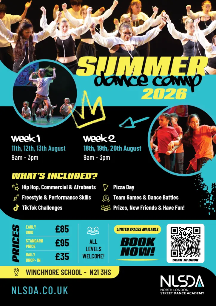 nlsda summer dance camp flyer